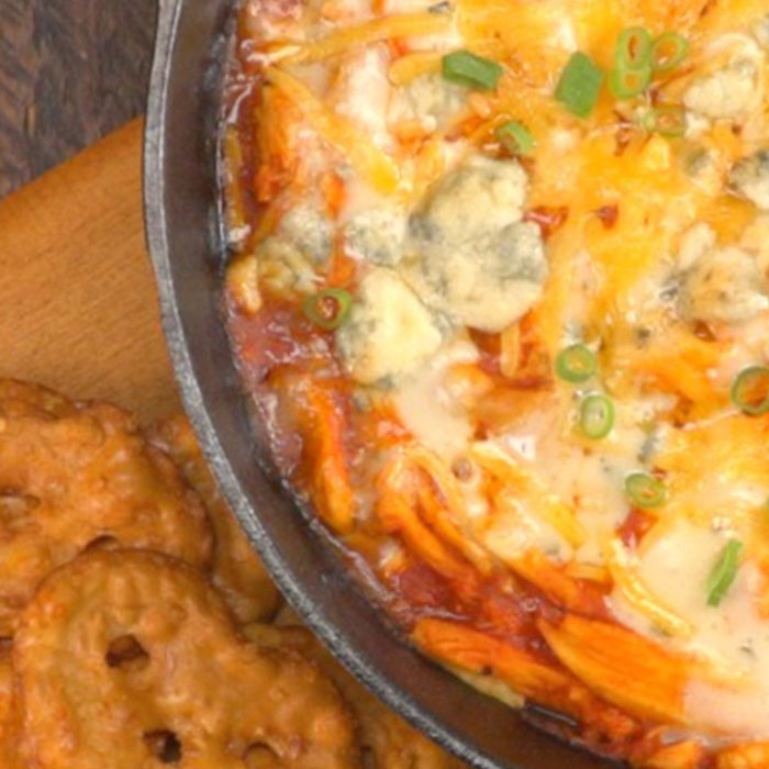 Easy Buffalo Chicken Dip - Snack Factory