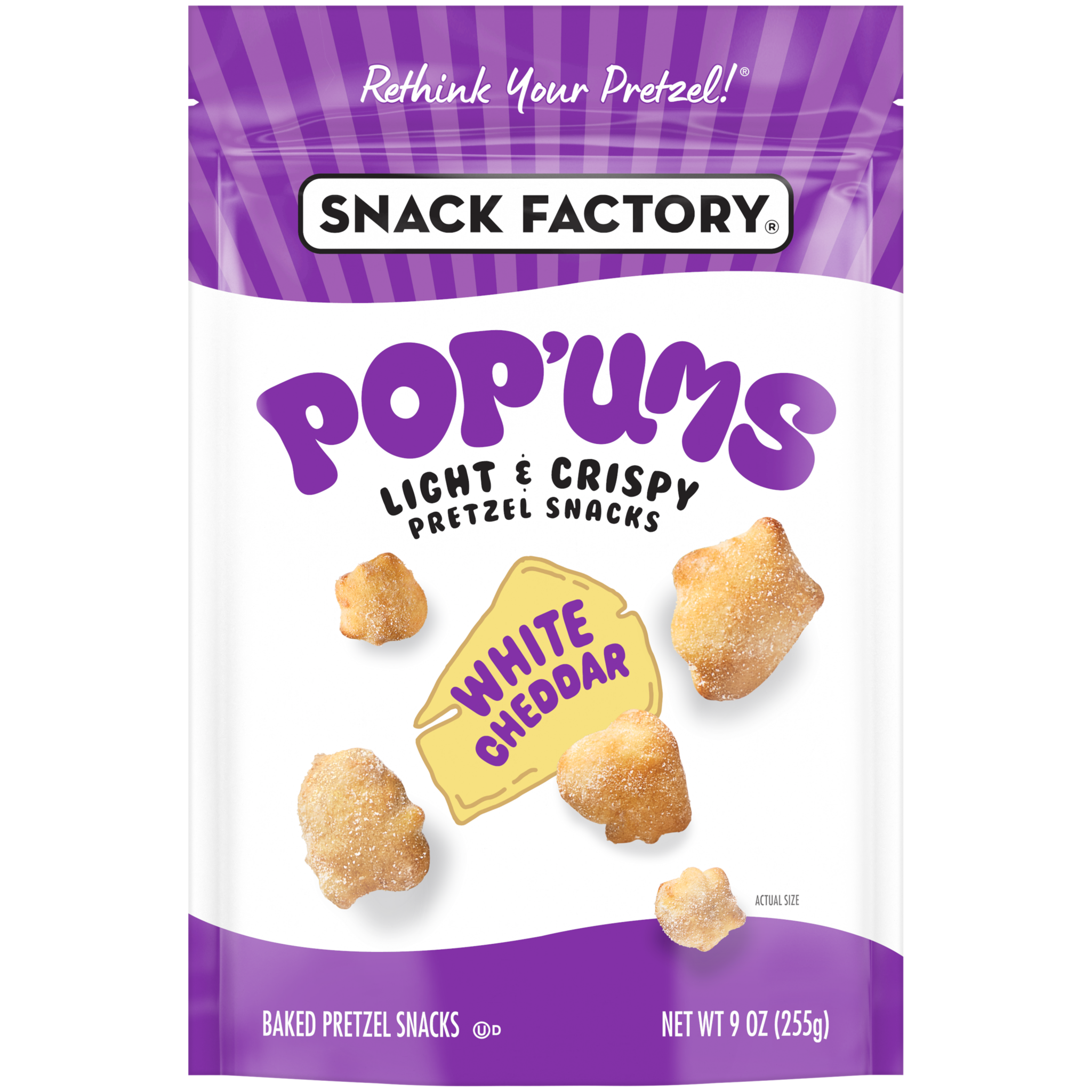 Sea salt pop ums pretzel crisps